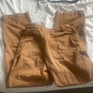 TNA light brown denim jeans